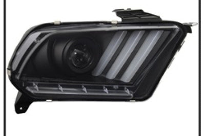 SPYDER Spyder 10-13 Ford Mustang - Halogen - Projector Headlights - LED Signals -Black (PRO-YD-FM2010V2-BK) - Lights