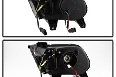 SPYDER Spyder 10-13 Ford Mustang - Halogen - Projector Headlights - LED Signals -Black (PRO-YD-FM2010V2-BK) - Lights