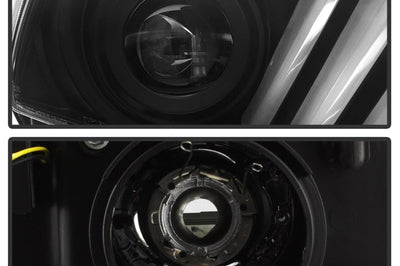 SPYDER Spyder 10-13 Ford Mustang - Halogen - Projector Headlights - LED Signals -Black (PRO-YD-FM2010V2-BK) - Lights