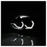 SPYDER Spyder 12-14 BMW F30 3 Series 4DR Projector Headlights - LED DRL - Blk Smoke PRO-YD-BMWF3012-DRL-BSM - Lights