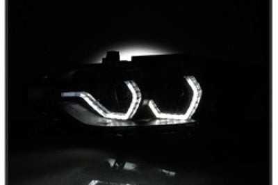 SPYDER Spyder 12-14 BMW F30 3 Series 4DR Projector Headlights - LED DRL - Blk Smoke PRO-YD-BMWF3012-DRL-BSM - Lights