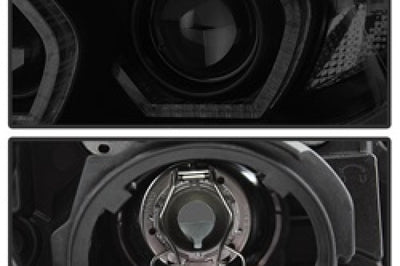 SPYDER Spyder 12-14 BMW F30 3 Series 4DR Projector Headlights - LED DRL - Blk Smoke PRO-YD-BMWF3012-DRL-BSM - Lights