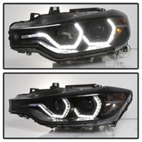 SPYDER Spyder 12-14 BMW F30 3 Series 4DR Projector Headlights - LED DRL - Blk Smoke PRO-YD-BMWF3012-DRL-BSM - Lights