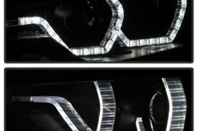 SPYDER Spyder 12-14 BMW F30 3 Series 4DR Projector Headlights - LED DRL - Blk Smoke PRO-YD-BMWF3012-DRL-BSM - Lights