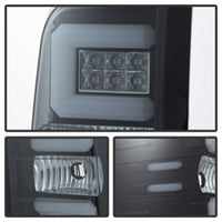 SPYDER Spyder 14-18 Chevy 1500 / 15-19 GMC 3500 Dually / Bar LED Tail Lights Blk Smke ALT-YD-CS14-LBLED-BSM