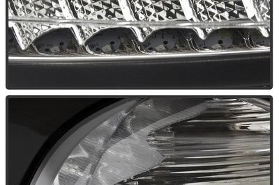 SPYDER Spyder 15-17 Ford Focus Hatchback LED Tail Lights w/Indicator/Reverse - Black (ALT-YD-FF155D-LED-BK)