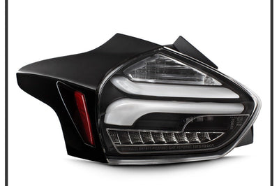 SPYDER Spyder 15-17 Ford Focus Hatchback LED Tail Lights w/Indicator/Reverse - Black (ALT-YD-FF155D-LED-BK)