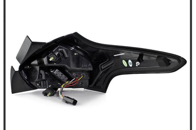 SPYDER Spyder 15-17 Ford Focus Hatchback LED Tail Lights w/Indicator/Reverse - Black (ALT-YD-FF155D-LED-BK)