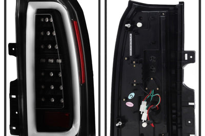 SPYDER Spyder 15-17 GMC Yukon LED Tail Lights - Black (ALT-YD-GY15-LED-BK)