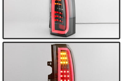 SPYDER Spyder 15-17 GMC Yukon LED Tail Lights - Black (ALT-YD-GY15-LED-BK)