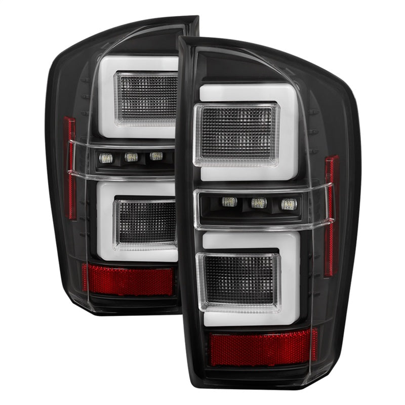 SPYDER Spyder 16-17 Toyota Tacoma LED Tail Lights - Black (ALT-YD-TT16-LED-BK)