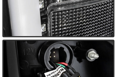 SPYDER Spyder 16-17 Toyota Tacoma LED Tail Lights - Black (ALT-YD-TT16-LED-BK)