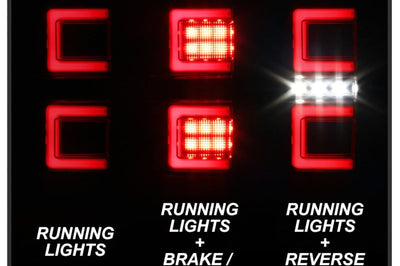 SPYDER Spyder 16-17 Toyota Tacoma LED Tail Lights - Black Smoke (ALT-YD-TT16-LED-BSM)