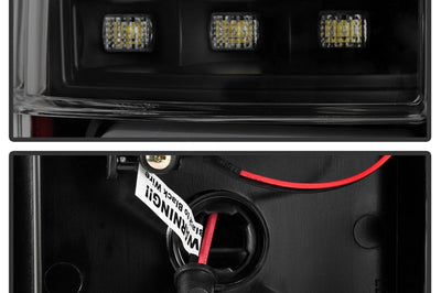 SPYDER Spyder 16-17 Toyota Tacoma LED Tail Lights - Black Smoke (ALT-YD-TT16-LED-BSM)