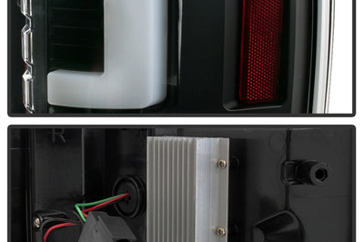 SPYDER Spyder 17-18 Ford F-250 Super Duty (Excl LED Models) Tail Lights - Black (ALT-YD-FS17-LED-BK)