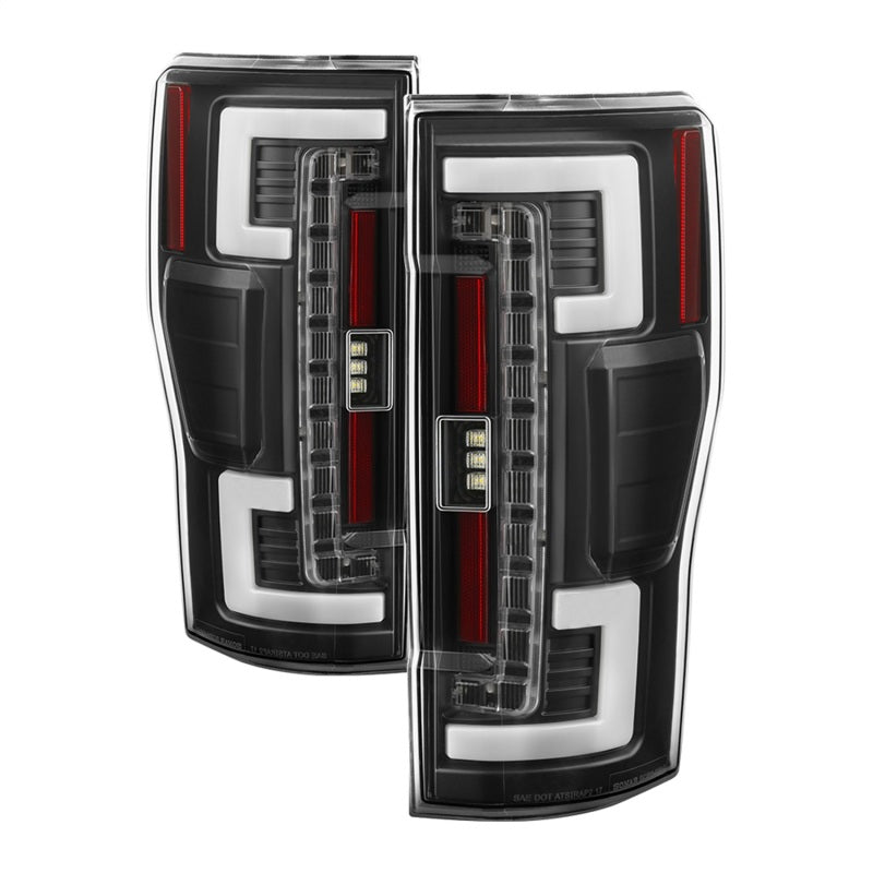 SPYDER Spyder 17-18 Ford F-250 Super Duty (Excl LED Models) Tail Lights - Black (ALT-YD-FS17-LED-BK)