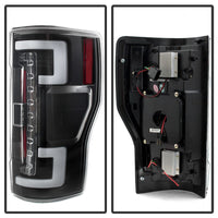 SPYDER Spyder 17-18 Ford F-250 Super Duty (Excl LED Models) Tail Lights - Black (ALT-YD-FS17-LED-BK)