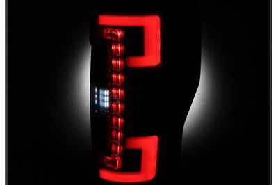 SPYDER Spyder 17-18 Ford F250 (w/Blind Spot Sens./LED Model Only) LED Tail Lights-Blk ALT-YD-FS17BS-LED-BK - Lights