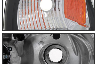 SPYDER Spyder 97-03 Ford F-150 (After 6/1997) Light Bar Projector Headlights - Blk (PRO-YD-FF15097V2-LB-BK) - Lights