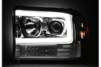 SPYDER Spyder 99-04 Ford F-250 Super Duty Light Bar Projector Headlights - Chrome (PRO-YD-FF25099V2-LB-C) - Lights