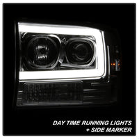 SPYDER Spyder 99-04 Ford F-250 Super Duty Light Bar Projector Headlights - Chrome (PRO-YD-FF25099V2-LB-C) - Lights