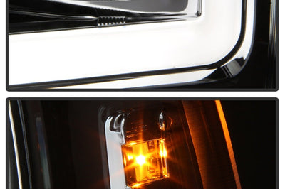 SPYDER Spyder 99-04 Ford F-250 Super Duty Light Bar Projector Headlights - Chrome (PRO-YD-FF25099V2-LB-C) - Lights