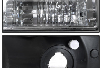 SPYDER Spyder 99-04 Ford F-250 Super Duty Light Bar Projector Headlights - Chrome (PRO-YD-FF25099V2-LB-C) - Lights