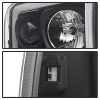 SPYDER Spyder 99-04 Ford F250 Super Duty Projector Headlights - Light Bar - Black PRO-YD-FF25099V2-LB-BK - Lights