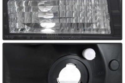 SPYDER Spyder 99-04 Ford F250 Super Duty Projector Headlights - Light Bar - Black PRO-YD-FF25099V2-LB-BK - Lights