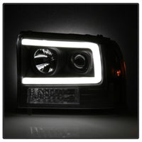 SPYDER Spyder 99-04 Ford F250 Super Duty Projector Headlights - Light Bar - Black PRO-YD-FF25099V2-LB-BK - Lights