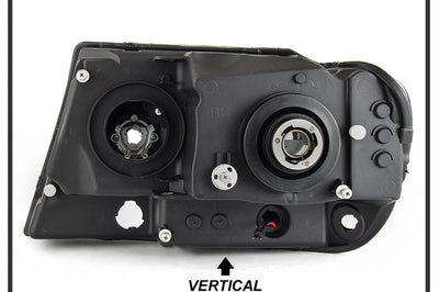 SPYDER Spyder 99-04 Jeep Grand Cherokee Projector Headlights - Light Bar DRL LED - Black - Lights