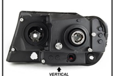 SPYDER Spyder 99-04 Jeep Grand Cherokee Projector Headlights - Light Bar DRL LED - Black - Lights
