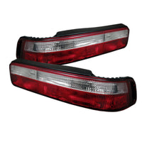 SPYDER Spyder Acura Integra 90-93 2Dr Euro Style Tail Lights Red Clear ALT-YD-AI90-RC