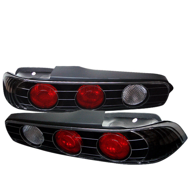 SPYDER Spyder Acura Integra 94-01 2Dr Euro Style Tail Lights Black ALT-YD-AI94-BK