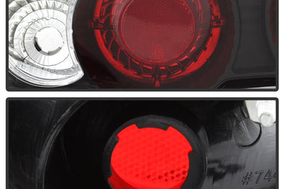SPYDER Spyder Acura RSX 02-04 Euro Style Tail Lights Black ALT-YD-ARSX02-BK