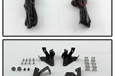 SPYDER Spyder Acura RSX 05-07 OEM Fog Lights w/Switch- Clear FL-AR06-C