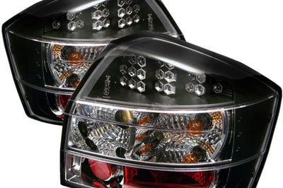 SPYDER Spyder Audi A4 02-05 LED Tail Lights Black ALT-YD-AA402-LED-BK