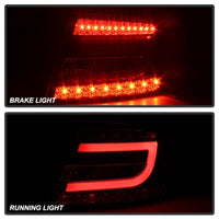 SPYDER Spyder Audi A6 05-08 4Dr Sedan Only Version 2 Light Bar LED Tail Lights Blk ALT-YD-AA605V2-LBLED-BK