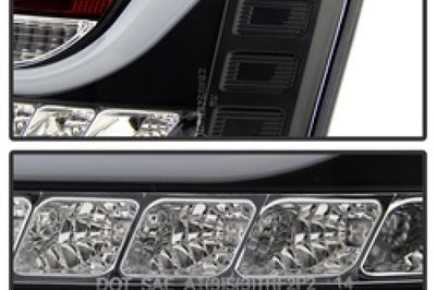 SPYDER Spyder Audi A6 05-08 4Dr Sedan Only Version 2 Light Bar LED Tail Lights Blk ALT-YD-AA605V2-LBLED-BK