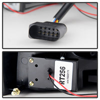 SPYDER Spyder Audi A6 05-08 4Dr Sedan Only Version 2 Light Bar LED Tail Lights Blk ALT-YD-AA605V2-LBLED-BK