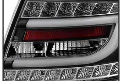SPYDER Spyder Audi A6 05-08 4Dr Sedan Only Version 2 Light Bar LED Tail Lights Blk ALT-YD-AA605V2-LBLED-BK