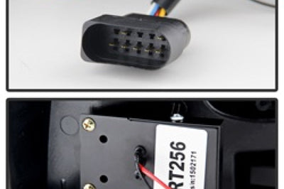 SPYDER Spyder Audi A6 05-08 4Dr Sedan Only Version 2 Light Bar LED Tail Lights Blk ALT-YD-AA605V2-LBLED-BK