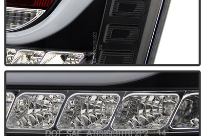 SPYDER Spyder Audi A6 05-08 4Dr Sedan Only Version 2 Light Bar LED Tail Lights Blk ALT-YD-AA605V2-LBLED-BK