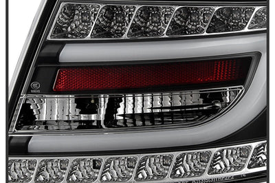 SPYDER Spyder Audi A6 05-08 4Dr Sedan Only Version 2 Light Bar LED Tail Lights Blk ALT-YD-AA605V2-LBLED-BK