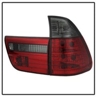 SPYDER Spyder BMW E53 X5 00-06 4PCS Euro Style Tail Lights- Red Smoke ALT-YD-BE5300-RS - Lights