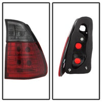 SPYDER Spyder BMW E53 X5 00-06 4PCS Euro Style Tail Lights- Red Smoke ALT-YD-BE5300-RS - Lights
