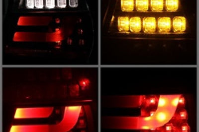 SPYDER Spyder BMW E90 3-Series 06-08 4Dr LED Indicator Tail Lights Blk ALT-YD-BE9006-LBLED-G2-BK