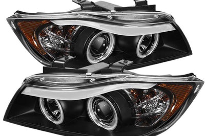 SPYDER Spyder BMW E90 3-Series 06-08 4DR Projector CCFL Halo - Eyebrow Bulb Blk- PRO-YD-BMWE9005-CCFL-BK - Lights
