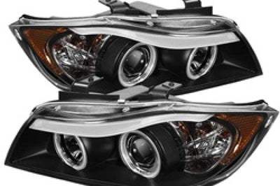 SPYDER Spyder BMW E90 3-Series 06-08 4DR Projector CCFL Halo - Eyebrow Bulb Blk- PRO-YD-BMWE9005-CCFL-BK - Lights