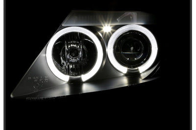 SPYDER Spyder BMW Z4 03-08 Projector Headlights Xenon/HID Model Only - LED Halo Black PRO-YD-BMWZ403-HID-BK - Lights